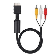 RCA to AV Video Audio TV Scart Cable Lead for PS1 PS2 PS3 Playstation Console Scart Cable price