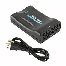 SCART To HDMI Converter Adapter Composite Video Audio Adaptor SKYBOX DVD 1080P Scart Cable price