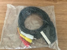 Scart Cable to 3 Triple RCA Phono Red White Yellow Audio Video TV AV Lead 1.5m Scart Cable price