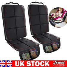 Car Baby Seat Booster Protector Cover Padded Cushion Organiser Kick Mat Pad Kids Baby Car Seat Booster price