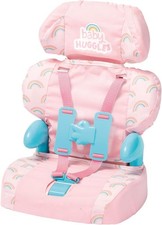 Casdon Baby Huggles Toys. Pink Booster Seat. Car Seat For Dolls with Adjustable Baby Car Seat Booster price