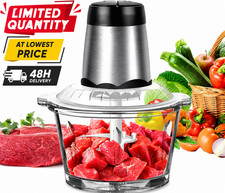 2L Electric Chopper Food Processor Multi Blender Meat Fruit Vegetable Mixer Tool Food Processor price