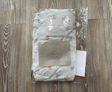 2 Pack John Lewis Cot Bed Fitted Sheet Baby Girl's Floral Printed White - NEW Baby Bed Sheet price