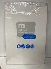 MOTHERCARE COT BED FITTED JERSEY SHEET WATERPROOF MATTRESS PROTECTOR 70x140cm Baby Bed Sheet price