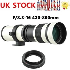 Camera MF Super Telephoto Zoom LENS F/8.3-16 420-800mm T Mount For CANON EF LENS Lenses price