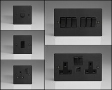 Varilight Essential Matt Black Range - Black Inserts & Switches Electric Kitchen Appliances (Display-Outlet) price