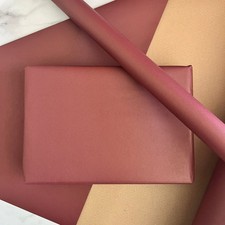 Wrapping Paper Maroon 50CM Wide Eco Friendly, 100% Recycled Kraft | Recyclable Wrapping Paper price