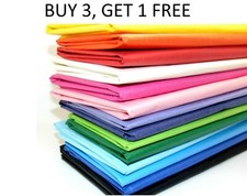 TISSUE PAPER SHEETS ACID FREE COLOURED BLACK WHITE Wrapping 50x75cm NEW Wrapping Paper price