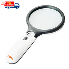 Handheld 45X Magnifier Reading Magnifying Glass Jewelry Loupe With 3 LED Light Magnifying Glass price