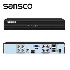SANSCO 5MP Lite 4 Channel CCTV DVR 5IN1 Video Recorder for Home Security System Security System Recorder price