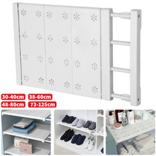 Extendable Closet Cupboard Storage Organizer Shelf Divider Rack  Adjustable UK Wardrobe Storage price