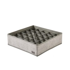 Periea 30 Cell Drawer Organiser Wardrobe Storage Divider Sock Bra Tie Underwear Wardrobe Storage price