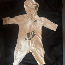 Nike Men's White and Grey Jumpsuit Men's Jumpsuit price