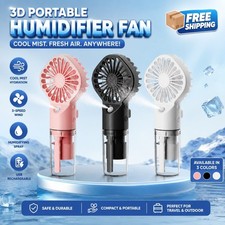 Handheld Mist Fan With Water Humidifier Cooler Rechargeable Mini Hand Spray Fans Fans price