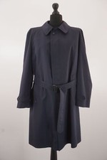 Werther Men's Trench Coat 27 Blue Dark Blue Mid-Length With Cotton Men's Trench Coat price