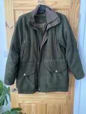 Sherwood Forest Gadwall Moss Green Mens Shooting Hunting Jacket Coat Size Medium Men's Trench Coat price