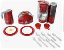 Theo Klein 9564 Bosch Breakfast Set I Kitchen set consisting of toaster, coffee Electric Kitchen Appliances Dowry Sets price