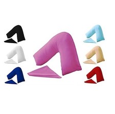1-2 Pack 100% Egyptian Cotton V-Shaped Pillow Case Pregnancy Neck Pillow Cover Pillowcase price