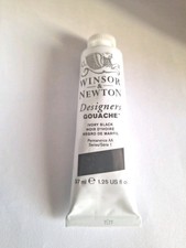 Winsor & Newton Designers Gouache Tube - Ivory Black - 37ml Gouache Paint price