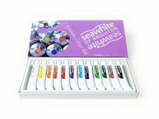 Seawhite Starter Gouache Paint Set, 12 x 12ml in 12 Colours NEW in Box Gouache Paint price