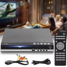 DVD Player Region Free with Remote Control USB Multi Region & HDMI/AV Cable | UK DVD & Blu-Ray Players price