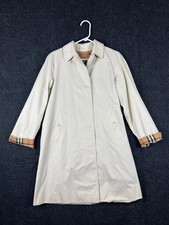 Authentic Burberry London Women's Coat with Removable Nova Check Wool Liner Women's Raincoat price