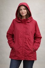 Women's Mountain Warehouse Dark Pink Waterproof Jacket Size 18 Women's Raincoat price