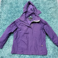 Trespass TP50 Women’s 5000mm Waterproof Windproof Jacket Coat Purple Size 20 Women's Raincoat price