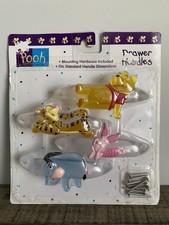 Disney Winnie The Pooh Drawer Handles Pooh Bear Child’s Room New Open Box Tigger Baby Room Dresser price