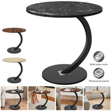 Small C-Shape Sofa Side Table Couch Laptop End Table Coffee /Tea Snack Desk Sofa Side Table price