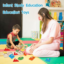 Wooden Shape Peg Shape Puzzle Baby Wooden Jigsaw Toddler Puzzles Preschool Toys Preschool Education Software price