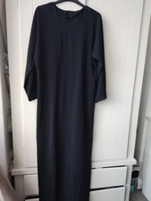 Long Black dress/ Abaya Length 55" In Lightweight Material Abaya price
