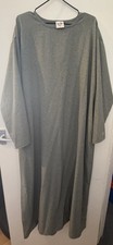 Qudsiyah Sage Green Linen Abaya Round Neck Women’s Size 56 with Pockets Abaya price