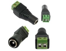 DC Power Connector Female CCTV 12v CABLE ADAPTOR Security SOCKET DVR System Security Systems Adapter price