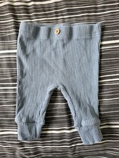0-3 months blue ribbed leggings, George Baby Leggings price