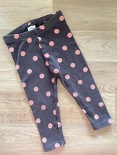 Baby Girl 9-12 months NEXT Brown Pink Spotty Leggings (53 30) Baby Leggings price