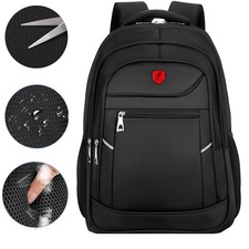 15.6" Men Women Laptop Backpack Waterproof Large Rucksack Travel School Book Bag School Bag price