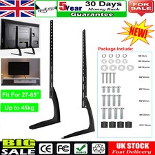 27"-65" Universal Table Top TV Stand Base LCD LED VESA Pedestal Mount Bracket UK TV Unit / Stand price