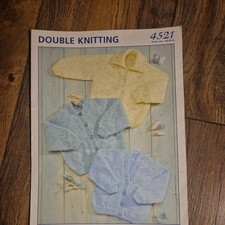 KNITTING PATTERN BABY BOYS GIRLS Cardigans size 16 to 24in Easy to knit Boys' Cardigans price