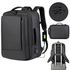 Men Women Laptop Backpack Briefcase Waterproof Large Rucksack Travel Bag Handbag Briefcase price