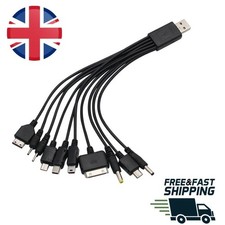 10 in 1 Universal USB Charger Cable For Mobile Phones iPhone Mp3 Nokia Samsung Mobile Phone Charger price
