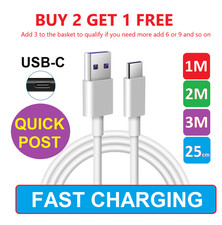 USB C Type C 3m 2m 1m Charging Cable Fast Mobile Phone Charger Long Lead Wire Mobile Phone Charger price
