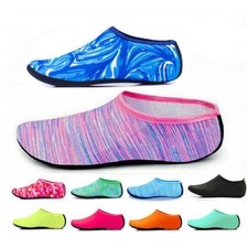 WOMENS MENS KIDS QUICK DRY AQUA SOCKS WATER SHOES BEACH SURFING SWIMMING WETSUIT Water Shoes price