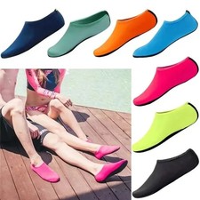Womens Mens Kids Quick Dry Aqua Socks Water Shoes Beach Surfing Swimming Wetsuit Water Shoes price