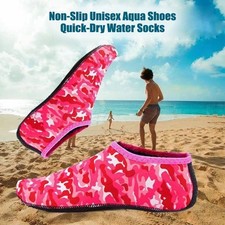 Non-Slip Unisex Aqua Shoes - Quick-Dry Water Socks for Swimming, Diving & Beach Water Shoes price