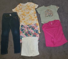 Girls Clothing Bundle Set Of 6 With Dress, Jeans, Biker Shorts, And Tshirt... Girls' Clothing Set price