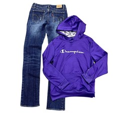 BUNDLE Set of 2 Girls Clothing Items Size Youth 16 Girls' Clothing Set price