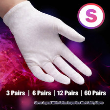 Small - Gloves Legend White Cotton Women Moisturizing Eczema Dry Hand Gloves Women's Gloves price
