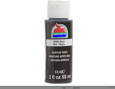 Acrylic Paint in Assorted Colors (2 Ounce), 20504 Black Acrylic Paint price