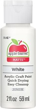 Acrylic Paint in Assorted Colors (2 Ounce), 20503 White Acrylic Paint price